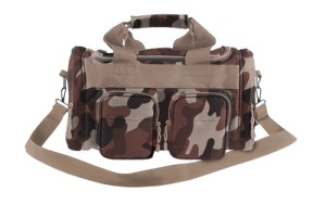 BULLDOG BLK RANGE BAG THROWBACK CAMO