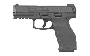HK VP9 9MM 4.09" 17RD BLK NS
