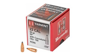 HRNDY 22CAL .224 55GR SP W/C 100CT