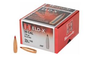 HRNDY ELD-X 30CAL .308 178GR 100CT