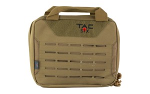 ALLEN TAC SIX CREW PISTOL CASE TAN