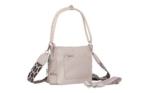 BULLDOG HOBO PURSE W/HOLSTER LEOPARD