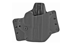 BLK PNT LTHR WING M&P 4" 9/40 RH BLK