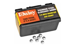 DAISY 1/4" STEEL SLINGSHOT AMMO