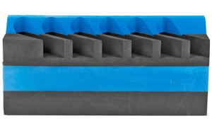 GPS 6 PISTOL CRADLE HOLDER BLK/BLUE